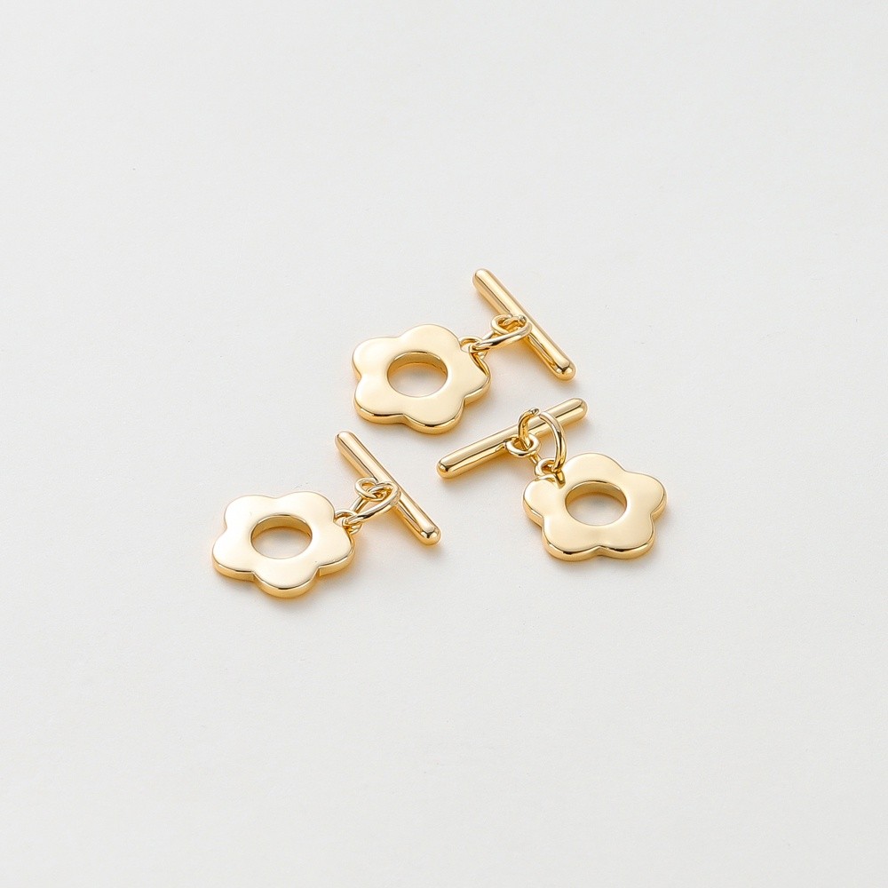 St. kunkka หัวเข็มขัด OT ชุบทอง 18K ไม่ทําให้เกิดอาการแพ้ สําหรับทําเครื่องประดับ สร้อยคอ สร้อยข้อมื