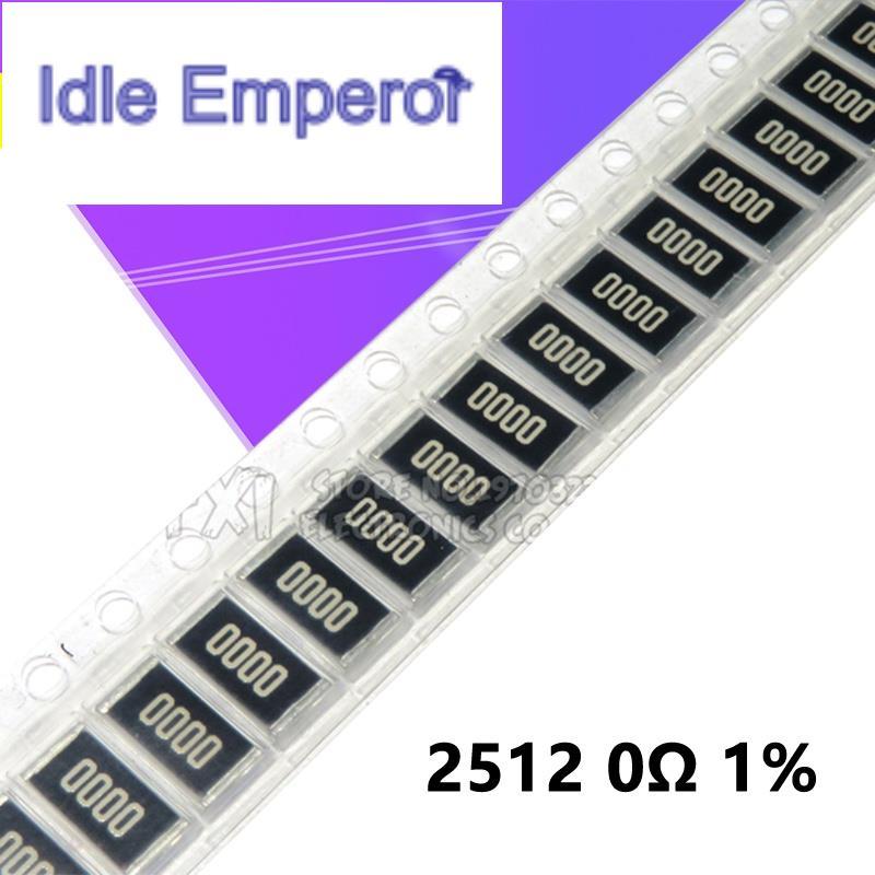 ตัวต้านทาน 2512 SMD 0 โอห์ม 1W 0R 1% 0000 50 ชิ้น