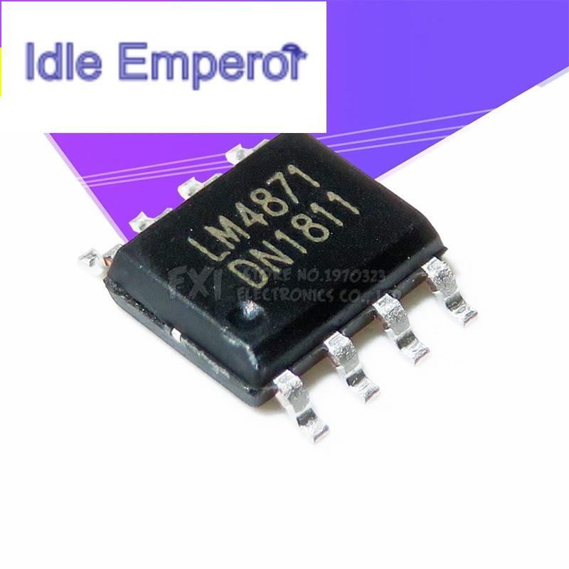 แอมป์เสียง LM4871MX LM4871 SOP8 SOP 4871 3W 10 ชิ้น