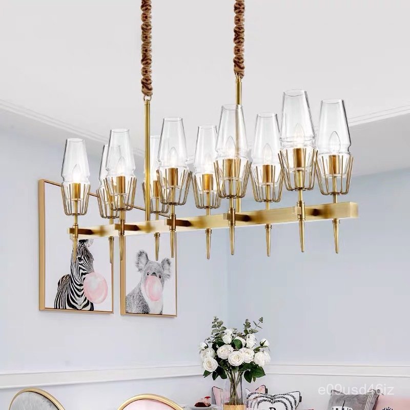 Designer Postmodern Living Room Dining Room Pendant Light Nordic Light Luxury Bedroom Model Room New