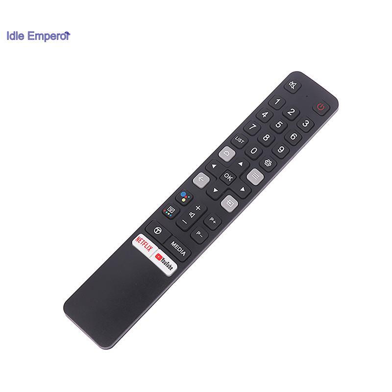 Bef เหมาะสําหรับ TCL Android 4K LED สมาร ์ ททีวี RC901V FMR1 ไม ่ มีเสียงรีโมทคอนโทรล 43P725 65C728 