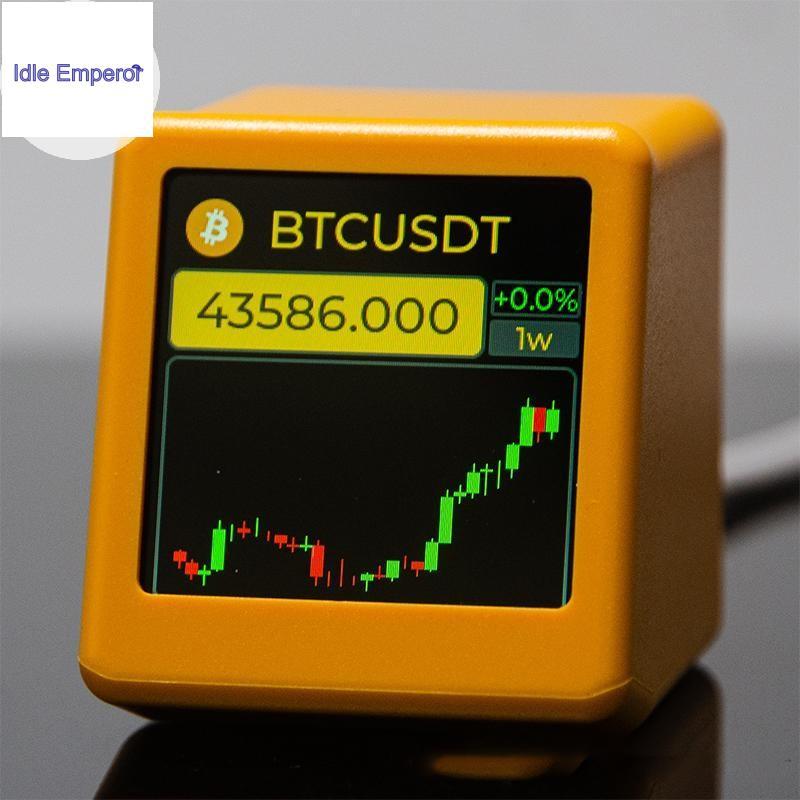 BEF NerdMiner BitCoin Crypto,หุ้น,Futures,อัตราแลกเปลี่ยนสกุลเงิน,ราคา Tracker Ticker,Time Clock Wea