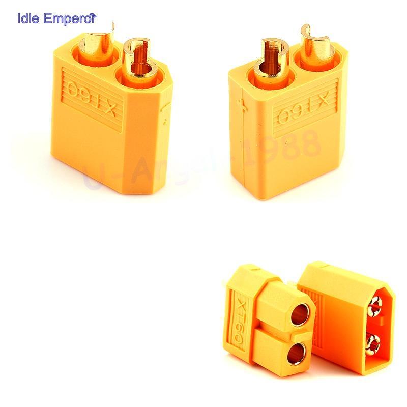 XT60 XT30 XT90 T plug ปลั๊กเชื่อมต่อ ตัวผู้ ตัวเมีย คุณภาพสูง สําหรับแบตเตอรี่ RC Lipo 100 คู่