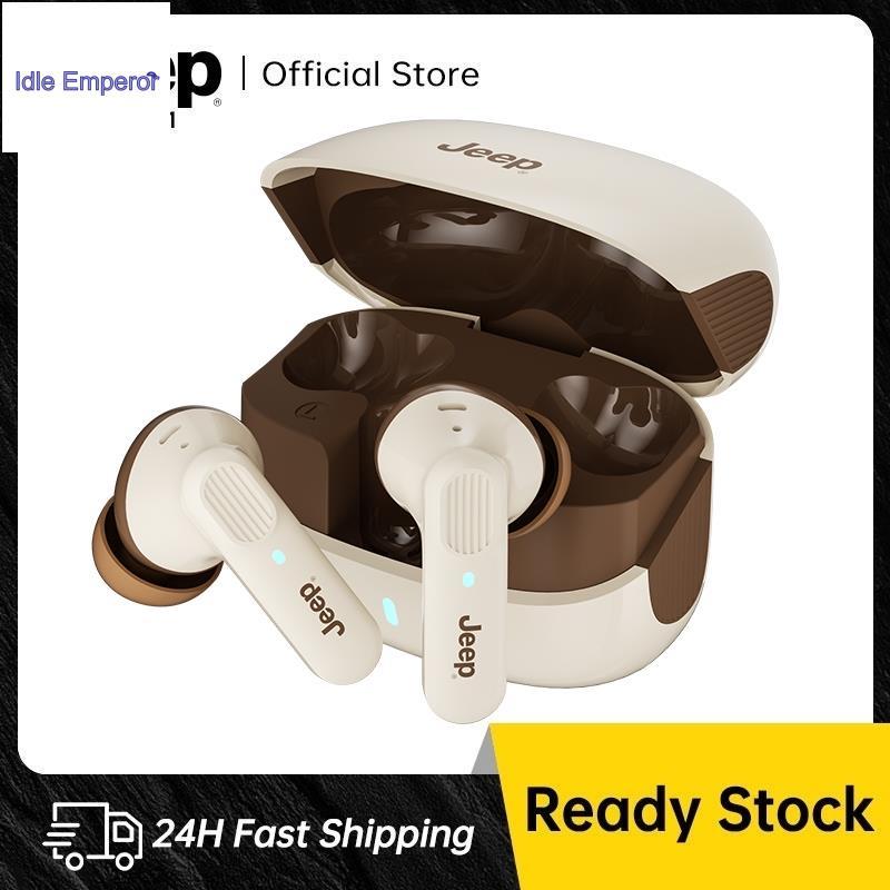 Jeep EW133 หูฟังไร้สาย Bluetooth 5.4 เสียงดี HD Calls ตัดเสียงรบกวน หูฟังบลูทูธ มี Game Mode