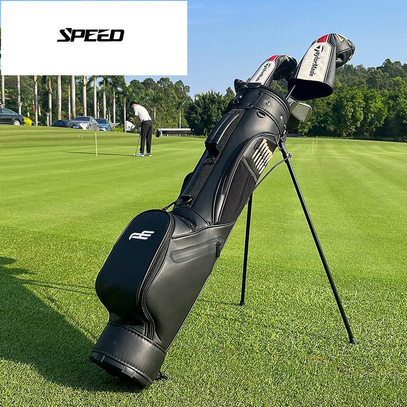 PlayEagle Stand Gun Bag New Golf Course Portable Stand Bag สามารถถือฟิล์มไนลอน 7 Clubs