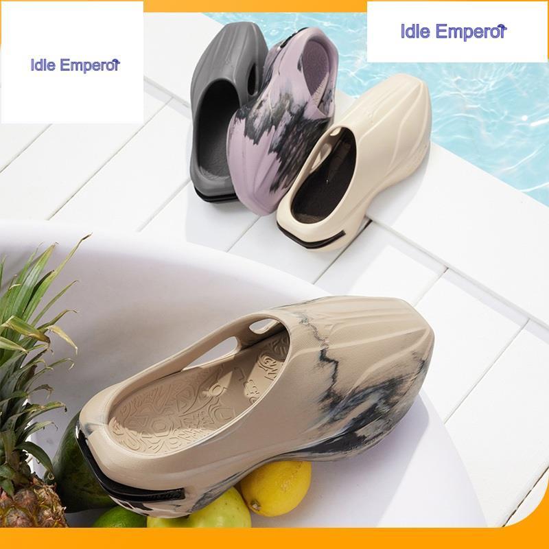 361 Degrees Joker Cyber รองเท้าแตะผู้ชายแบบสวมกลางแจ้ง 672521104