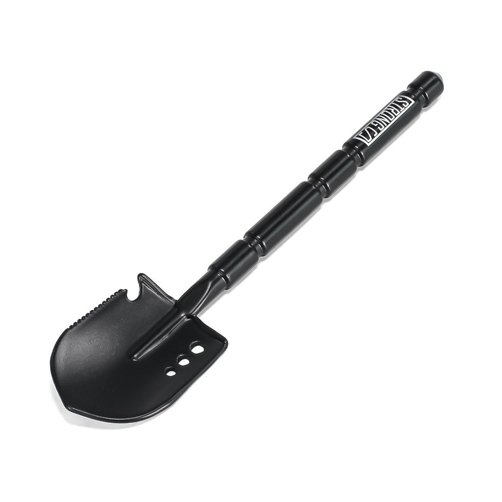 สีดําโลหะพลั่ว/pickaxe/axe สําหรับ 1/10 Rc Crawler รถ Trx4 Rgt Yikong Redcat Axial Scx10 D90 Rc4wd ช