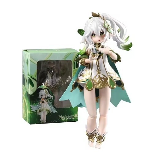 19 ซม.Genshin Impact Nahida Action Figure Joint Movable PVC รูปปั้นตุ๊กตาของเล่น