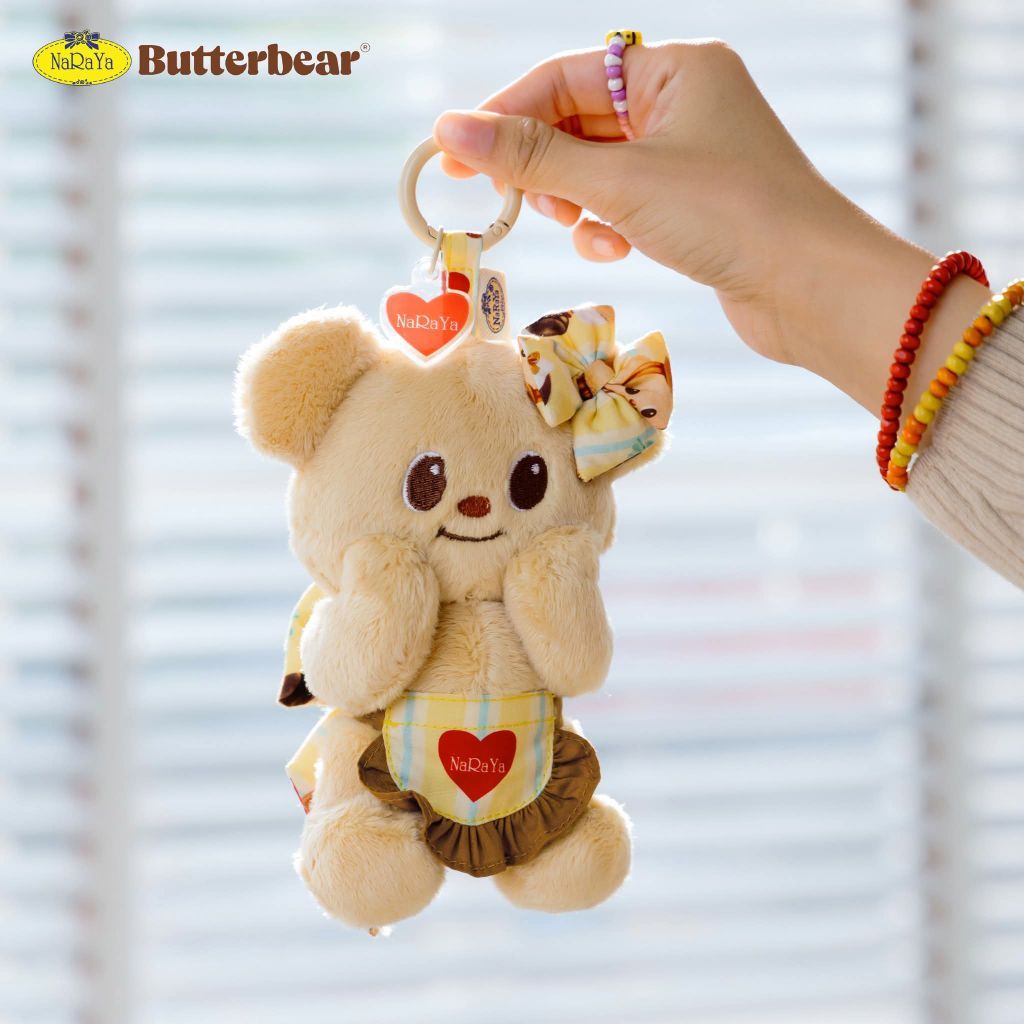 Naraya x Butterbear Limited Edition ตุ๊กตาหมีเนย จาก Exclusive Set 🐻💛✨️  ใหม่ในซีล