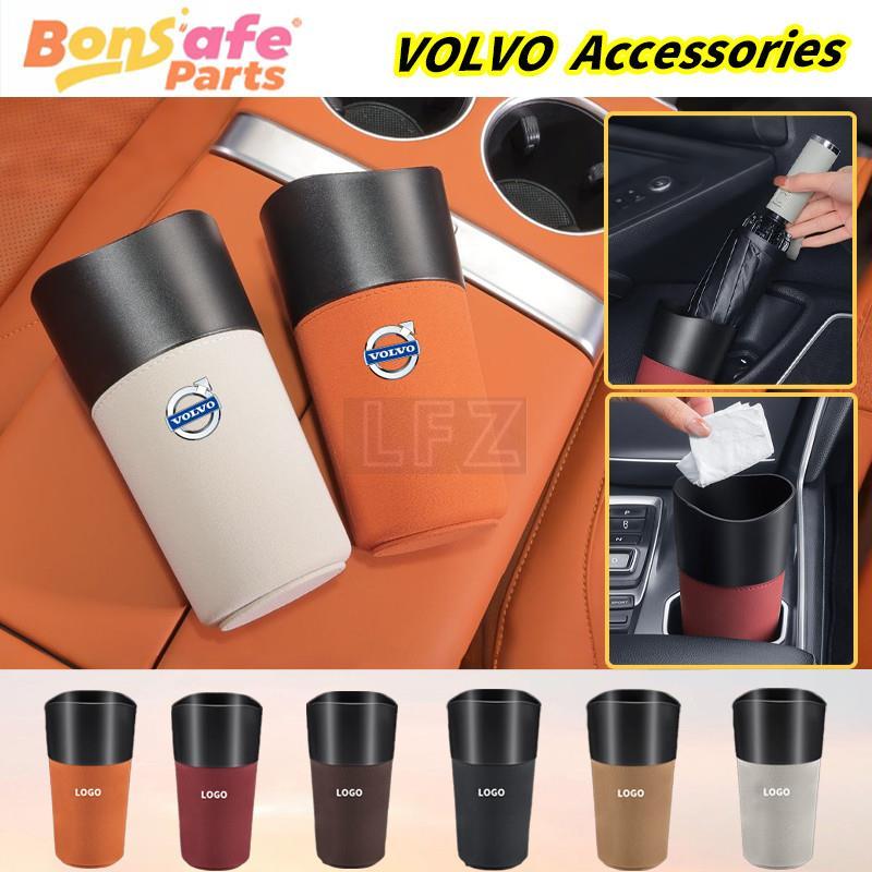 VOLVO S60 ถังขยะรถยนต์ EX30 ที่วางแก้วในรถยนต์ EX40 ถังเก็บรถ EC40 อุปกรณ์ตกแต่งภายในรถยนต์ S60 ที่ว