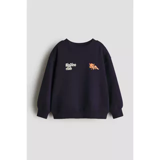H&M(เอชแอนด์เอ็ม) เสื้อสเวตเชิ้ตพิมพ์ลาย Boys Printed sweatshirt 1308148_5