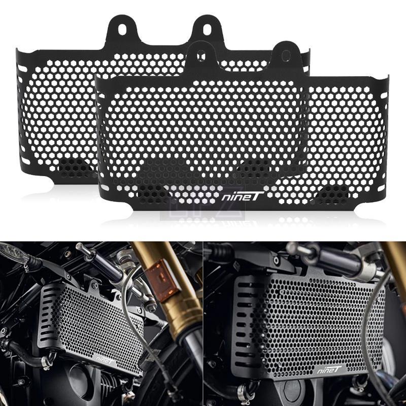 รถจักรยานยนต์หม้อน้ําย่างป้องกัน RnineT น้ํามัน Cooler Guard สําหรับ BMW R Nine T R9T R 9T R9 T 2021