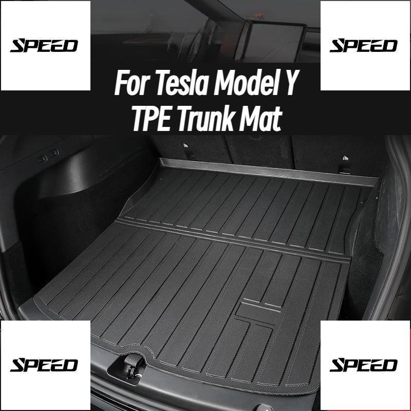 【SPEED】เสื่อ Tesla Model Y TPE สําหรับด้านหน้า และด้านหลัง