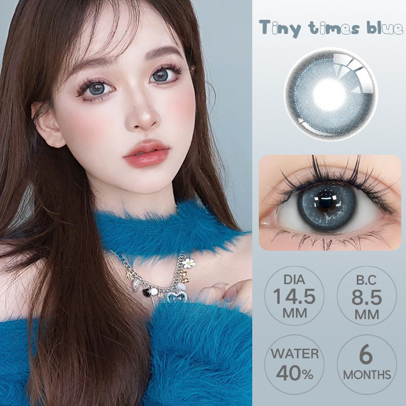 Yilala คอนแทคเลนส์สี 1 คู่ คอนแทคเลนส์สายตาสั้น รายปี คอนแทคเลนส์ 0.00-4.50คอนเทค เลนส์ คอนแทคเลนส์ คอนแทคเลนส์สายตาสั้น