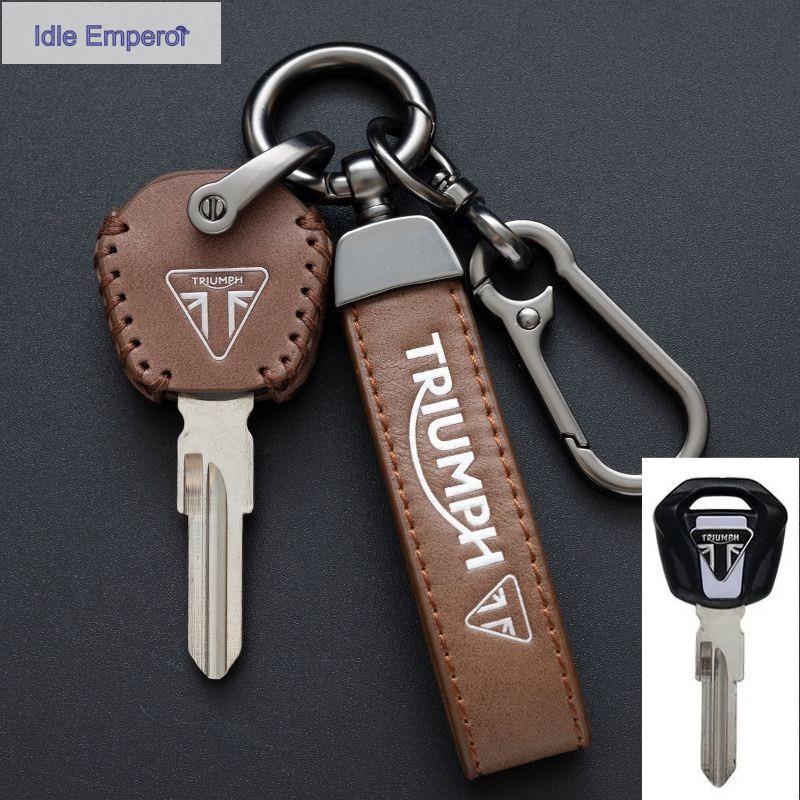 หนังรถ Remote Key กรณี Fob สําหรับ Triumph Tiger 800 900 GT PRO Rally Explorer 1200 XCA XRX XRT 660 อุปกรณ์เสริม