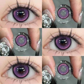 【Red Series】คอนแทคเลนส์ Wine Red / Sechuctive Violet /Lollipop Pink ตาใหญ่ ลายฮิต ขายดีมาก แบบพิมพ์ที่ขายดีจากญี่