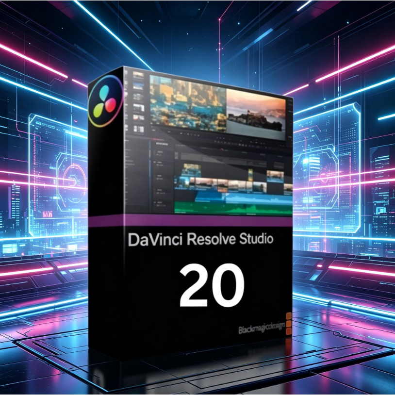 DaVinci Resolve Studio 21.x [ตัวเต็ม] โปรแกรมตัดต่อวิดีโอสำหรับ Win และ Mac