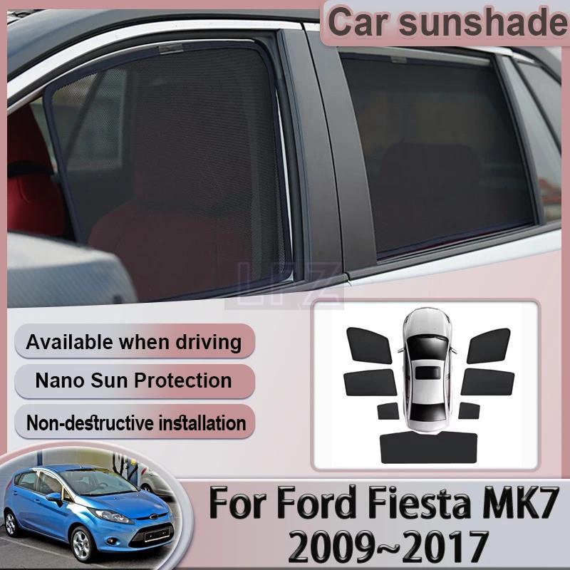 รถตาข่าย Shades สําหรับ Ford Fiesta MK7 อุปกรณ์เสริม Mk6 Mark VI B299 2009 ~ 2017 5 ประตู hatchback 