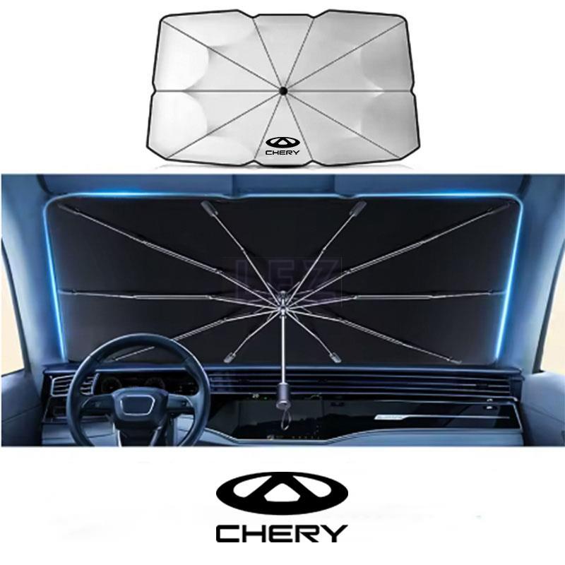 รถกระจกบังแดด Multi Purpose สะดวกพับ Parasol สําหรับ Chery EXEED ES ET ET5 TX VX LX RX TXL C-DM Auto