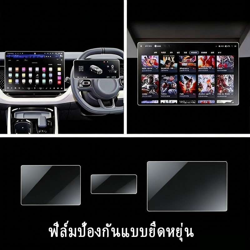 สําหรับ ZEEKR 009 (2024 - ปัจจุบัน) ฟิล์มกันรอยหน้าจอ ZEEKR 009