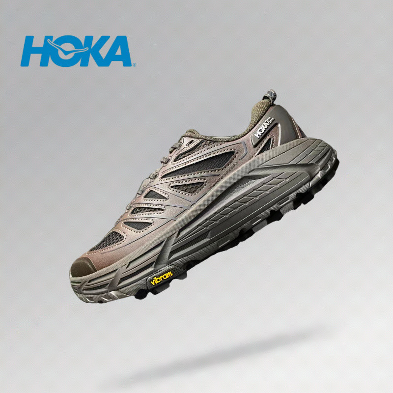 ของแท้ 100% HOKA ONE ONE Mafate Speed Three 2 TS CNY Dark brown Sneakers 1171891-CNW
