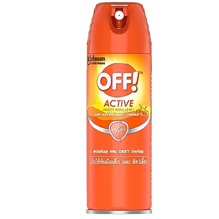 OFF Active Spray ออฟ แอคทีฟ สเปรย์กันยุง กันยุง FAMILYCARE SMOOTH&DRY ขนาด 113/170 ml.