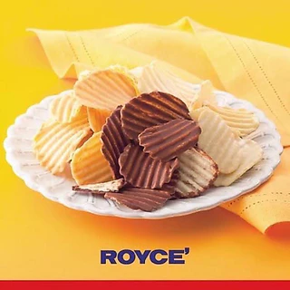 ‼️ของใหม่จากญี่ปุ่น‼️Royce Potatochip Chocolate มันฝรั่งทอดเคลือบช็อกโกแลต ผสมผสานความกลมกล่อม หอมหวานของช็อกโกแลต