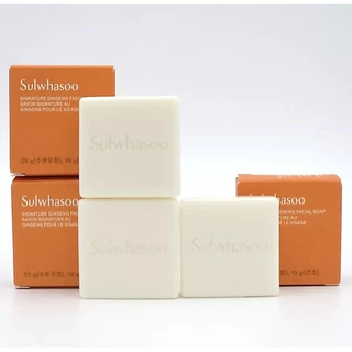 ใหม่ล่าสุด🧡Sulwhasoo signature ginseng facial soap สบู่ล้างหน้า สะอาดผสมโสม ฟองโฟมนุ่ม