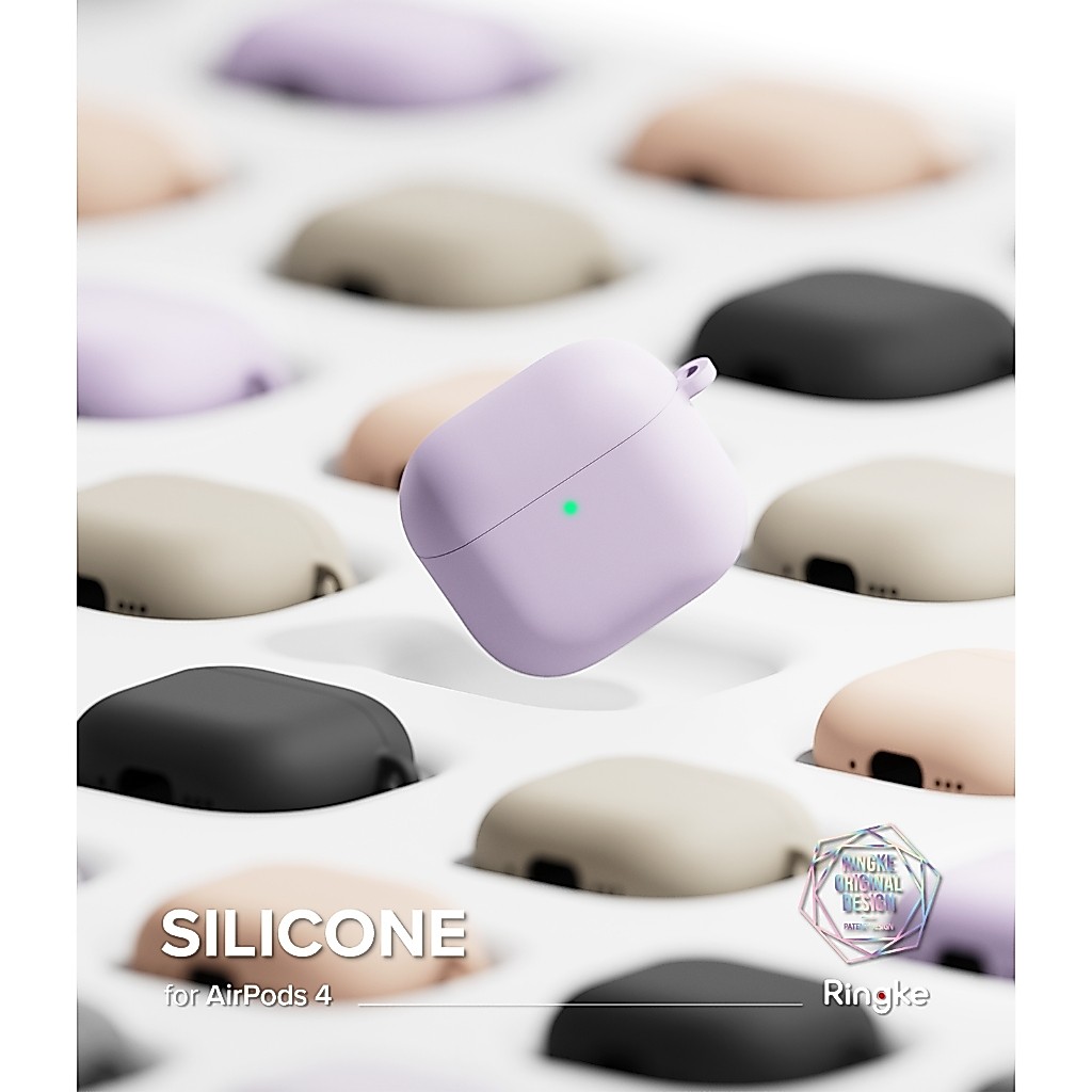 Ringke Silicone Case สําหรับ AirPods 4 รูปที่ 2