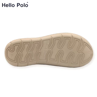 Hello Polo รองเท้าหัวโตผู้หญิงผู้ชาย รองเท้าแตะเพื่อสุขภาพ กันลื่น แฟชั่น พื้นนิ่ม ผู้ที่มีปัญหาเท้าแบน HP8019