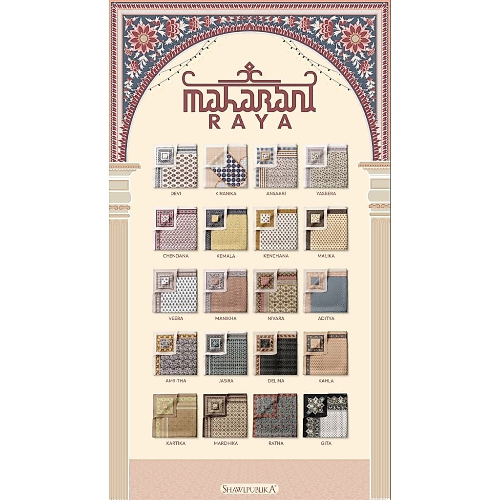 **Clearance 1Jan26-30Apr26**ShawlPublika - มหารานี รายา