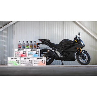 (A-141MC8QT) สินค้าใหม่! AMSOIL 100% Synthetic 10W-50 4T Performance Motorcycle Oil