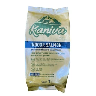 [ 1 kg ] Kaniva คานิว่า อาหารเม็ดแมว เหมาะสำหรับแมวทุกช่วงวัย โซเดียมต่ำ ไม่เค็ม (ถุงแบ่งจากโรงงาน)