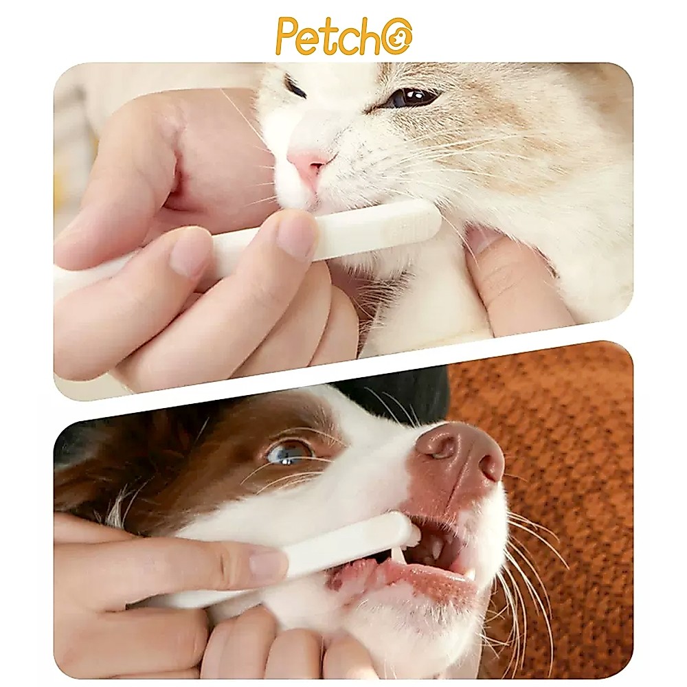Petcho فرشاة أسنان ناعمة للقطط والكلاب — صورة 8