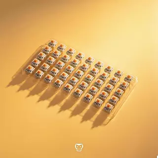 [รับประกัน 15 วัน] SARU Switch Mars Orange (Linear) สวิตช์ 5 pin ใส่กับคีย์บอร์ดแมคคานิคอล