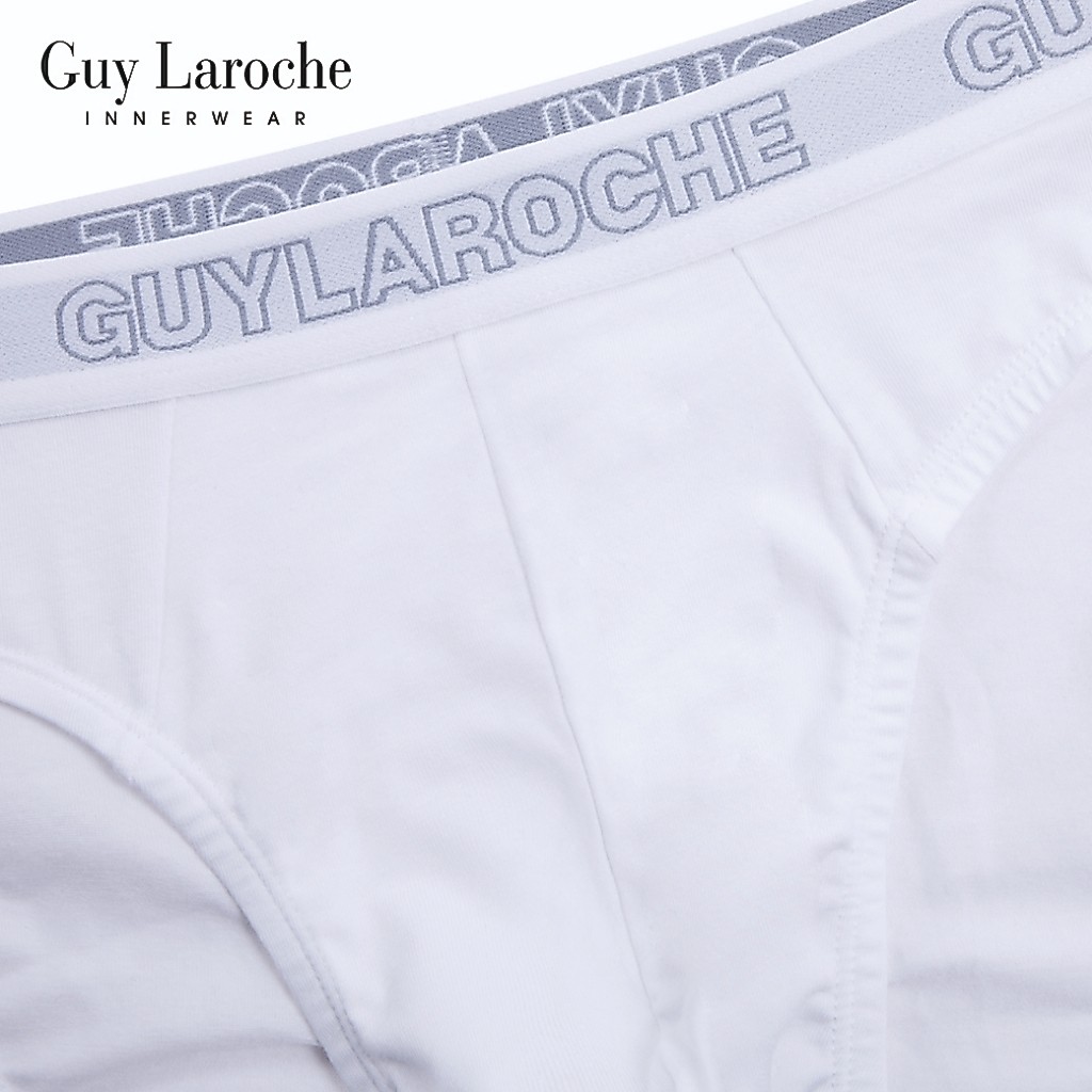 Guy Laroche سليب رجالي ناعم — أبيض (قطعتان) — صورة 7