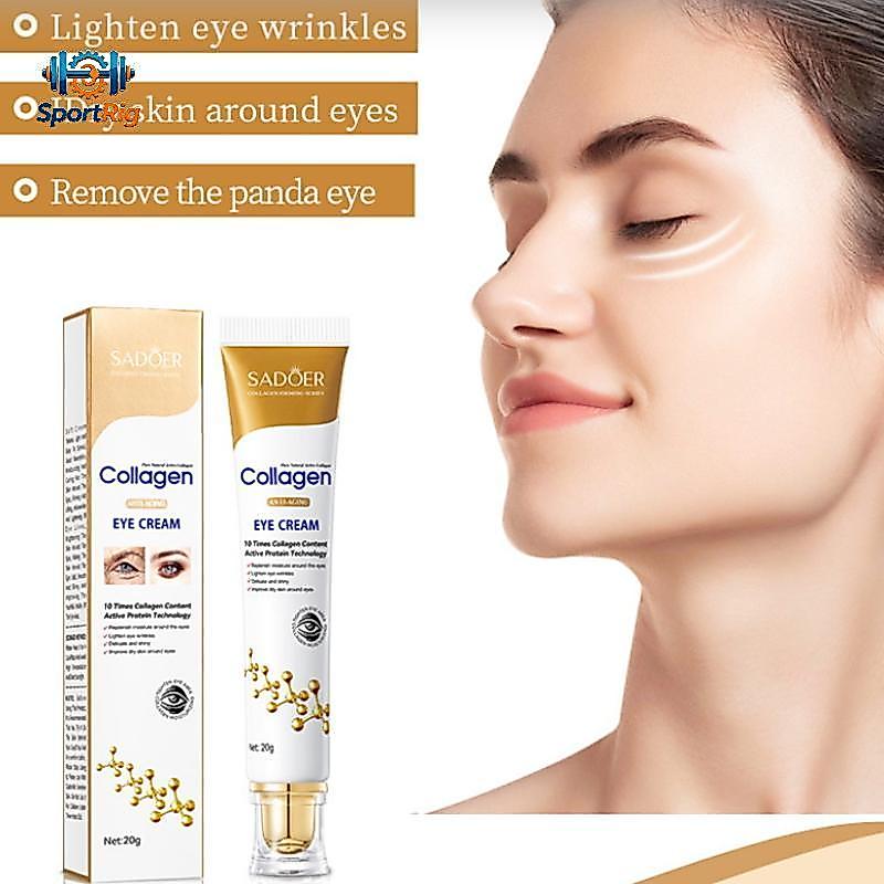 Coagulatelove SADOER Collagen Eye Cream Skincare Anti Dark Circles Eye Bags Firming Moisturizing Ski