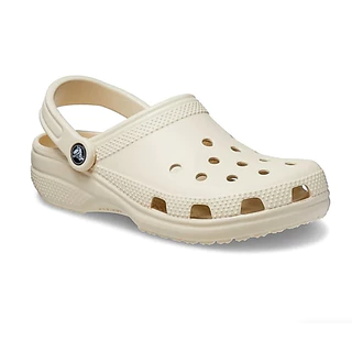 CROCS Classic Clog - Comfort Sandal (Bone) รองเท้าแตะ คร็อคส์ แท้ รุ่นฮิต ได้ทั้งชายหญิง รองเท้าเพื่อสุขภาพ 10001-2Y2