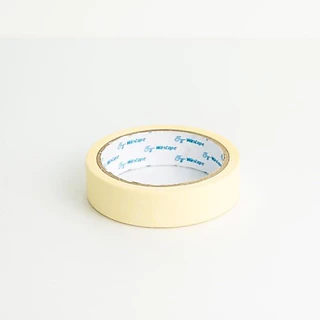 เทปย่น 20 หลา ซื้อยกแพ็คถูกกว่า Masking tape 7 ขนาด 12,18, 24, 36, 48, 60, 72 มม. เทปกระดาษกาวย่น เทปกาวย่น กาวหนังไก่