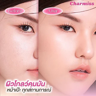 (ซอง) ชาร์มิส ชาร์มมิ่ง โกลว์ / แอคเน่ ลองแวร์ ฟาวเดชั่น 5g Charmiss Charming Glow / Acne Cushion 5g (รองพื้นนางฟ้า)