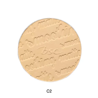 โปรดอ่านรายละเอียดก่อนซื้อ)ตลับจริง10.5g+รีฟิล 10.5g BSC smoothing matte powder มิติใหม่แห่งการเผยผิวสว่าง