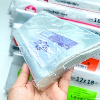 👍ถุงใส เนื้อนิ่ม ❤️ถุงLL (LLDPE) ไม่เจาะรู ตราดาว น้ำหนัก 500 กรัม/แพ็ค ใช้ใส่ผัก ผลไม้_Tigerstar152