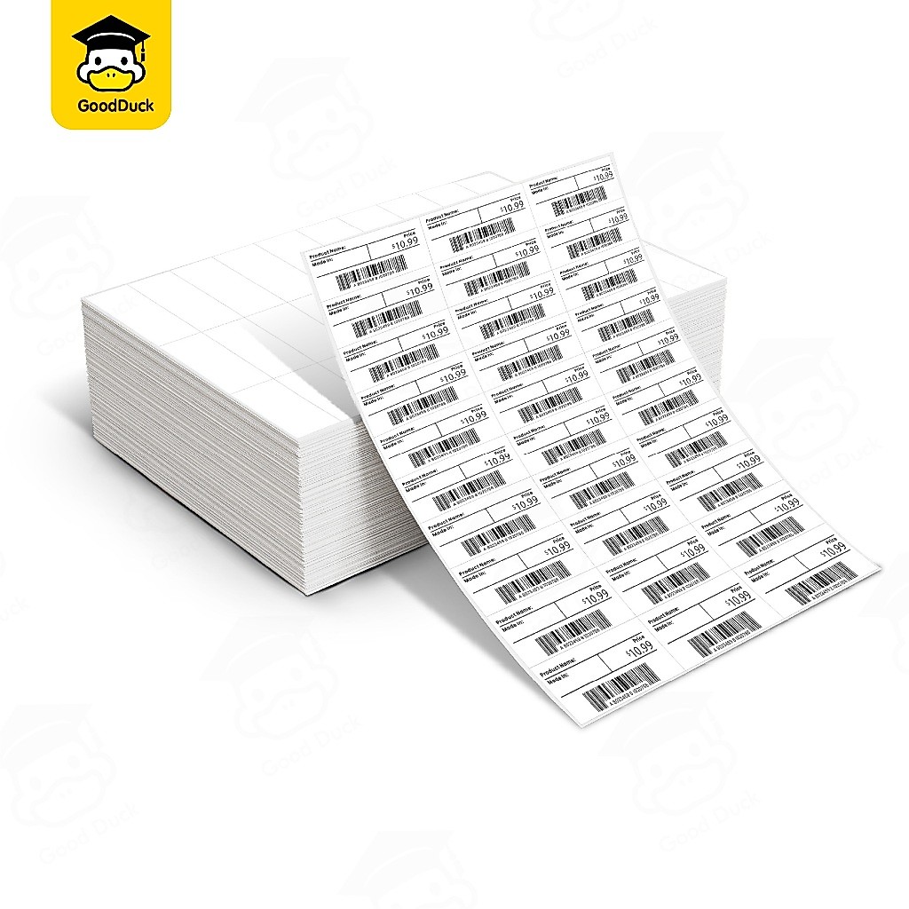 iTCAN ملصقات A4 بيضاء مطفية (50 ورقة) — صورة 5