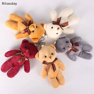 Ritasday 12 ชิ้น/ล็อตตุ๊กตานุ่มหมีของเล่นตุ๊กตาของขวัญเล็กๆใหม่