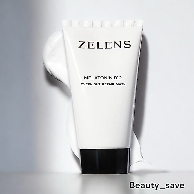 💥เหลือเพียง 2,440 บาท เก็บโค้ดหน้าร้าน💥 Zelens melatonin B12 Overnight Repair Mask 50ml
