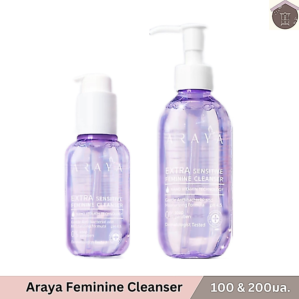 ARAYA อารยา ผลิตภัณฑ์ทำความสะอาดจุดซ่อนเร้น อ่อนโยน ARAYA Feminine Cleanser