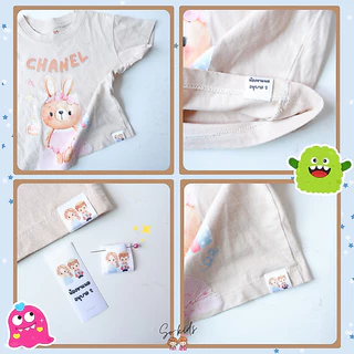ป้ายชื่อเย็บติด-Label tags ลาเบลติดเสื้อผ้าแบบเย็บ 10ชิ้น