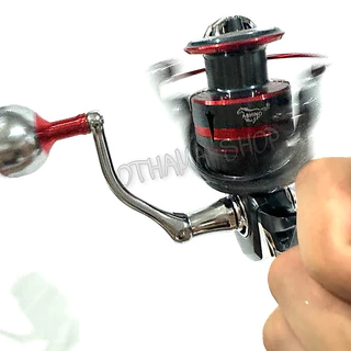 รอกตกปลา รอกสปิน Ashino Bassman 4BB คุณภาพดี ใช้งานง่าย หมุนลื่นมือ Spinning Reel