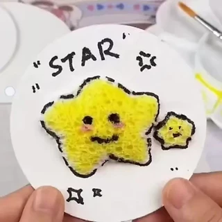 10 ชิ้น 3D ผ้าใบเด็ก DIY ภาพวาดกระดาษ Puffy Texture กระดาษ Magic 3D Art กระดาษสําหรับเด็ก DIY ภาพวาด