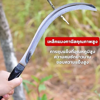 มีดทำสวนคมกริบ เหล็กแมงกานิส มีดพร้า คมกริบ เหล็กแมงกานิส มีดพร้า มีดดายหญ้า มีดทำสวน